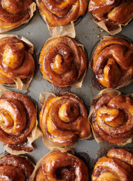 Glazed Cardamom Buns