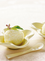 Lemon Buttermilk Sherbet