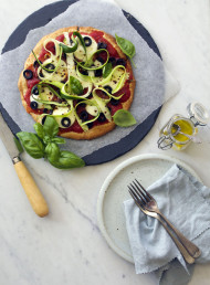 Almond and Buckwheat Pizza Base