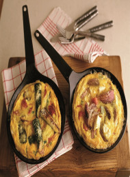 Frittata - open faced omelettes