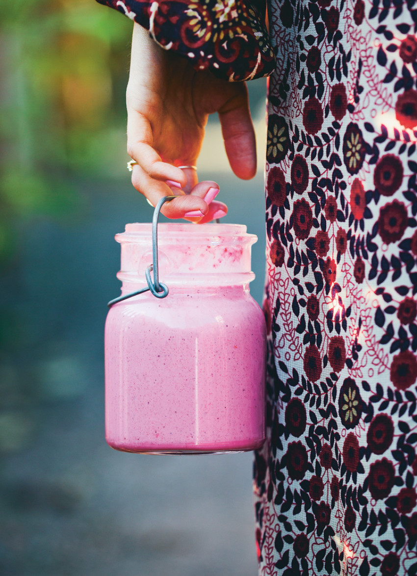 Simple Raspberry Smoothie