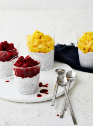Coconut Yoghurt Chia Puddings