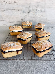 Mini Almond and Lemon Loaf Cakes (Gluten Free)