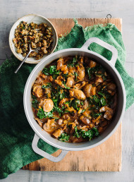 Mushroom Bourguignon 