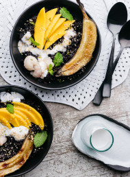 Sticky Black Rice Bowl