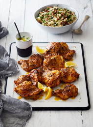 Yoghurt and Spice Roasted Chicken Thighs
