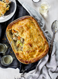 Chicken and Vegetable Pie