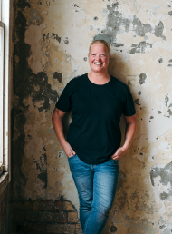 Jo Pearson's Agria Gnocchi, Mushrooms, Anchovy Salsa Verde