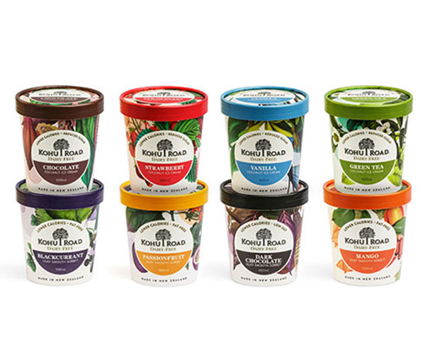 Image of kohu road's new dairy-free range