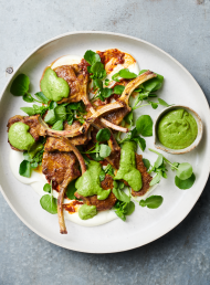 Lamb Cutlets with Salsa Verde