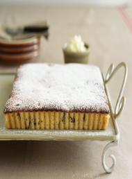 Macadamia, Prune and Orange Tart