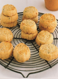 Parmesan and Thyme Crackers