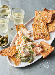 Hot Smoked Salmon and Horseradish Pâté