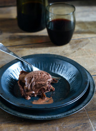 Chocolate Rum and Raisin Tart