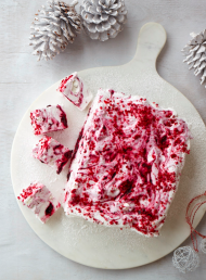 Mixed Berry, Rosewater and Crushed Meringue Marshmallow