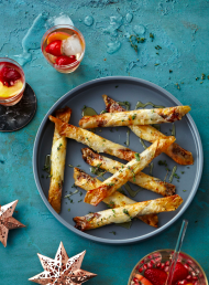 Quince Paste, Thyme and Goat’s Cheese Cigars