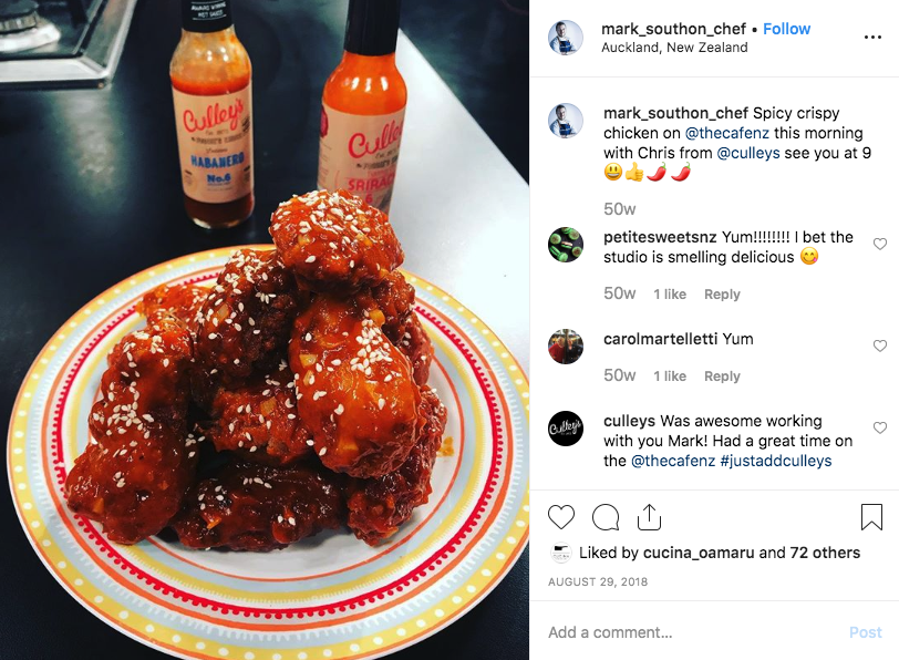 culley's hot sauce wings