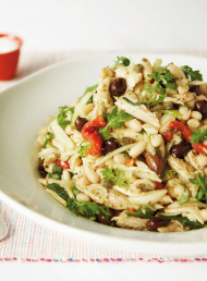 Mediterranean Poached Chicken Salad