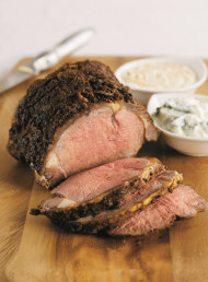 Spiced Beef with Two Sauces