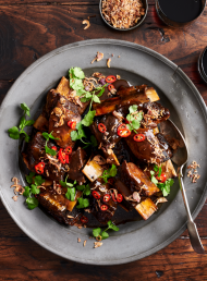 Sticky Soy and Sesame Beef Short Ribs