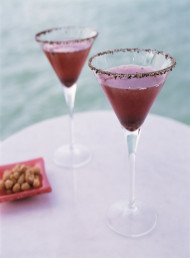 Strawberry Ginger and Black Pepper Martini
