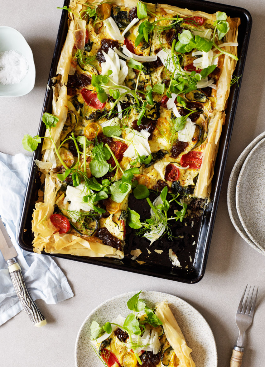 Summer Vegetable Tart