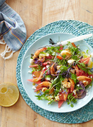 Watermelon and Prawn Salad