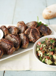 Lamb Chops with a Puy Lentil Salad