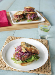 Ginger, Lime and Chilli Pork Burgers