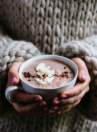 Spiced Dark Hot Chocolate