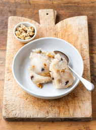 Walnut and Raisin Halva